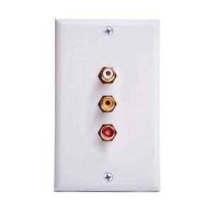 RCA Wall Plate (Price starting)