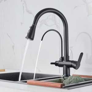 Up to 2 Faucets and Water Sprays
