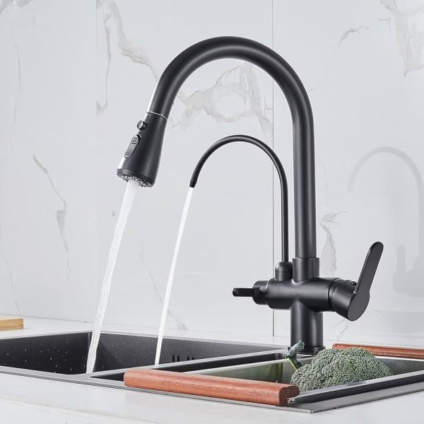 Up to 2 Faucets and Water Sprays