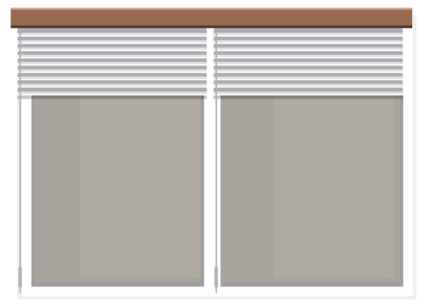 Up to 2 Window Blinds (up to 12 ft)
